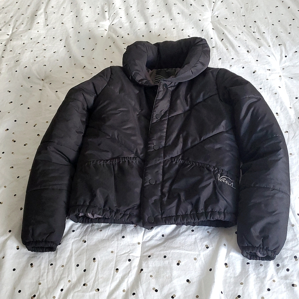 Vans Black Puffer Jacket